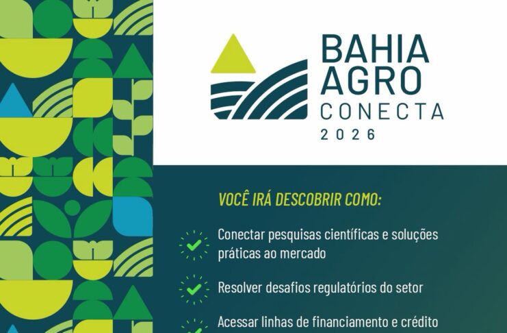 Bahia Agro Conecta 2026 reúne especialistas e representantes do setor produtivo para debater inovação e desenvolvimento no agronegócio baiano